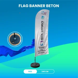 Flag Banner Beton