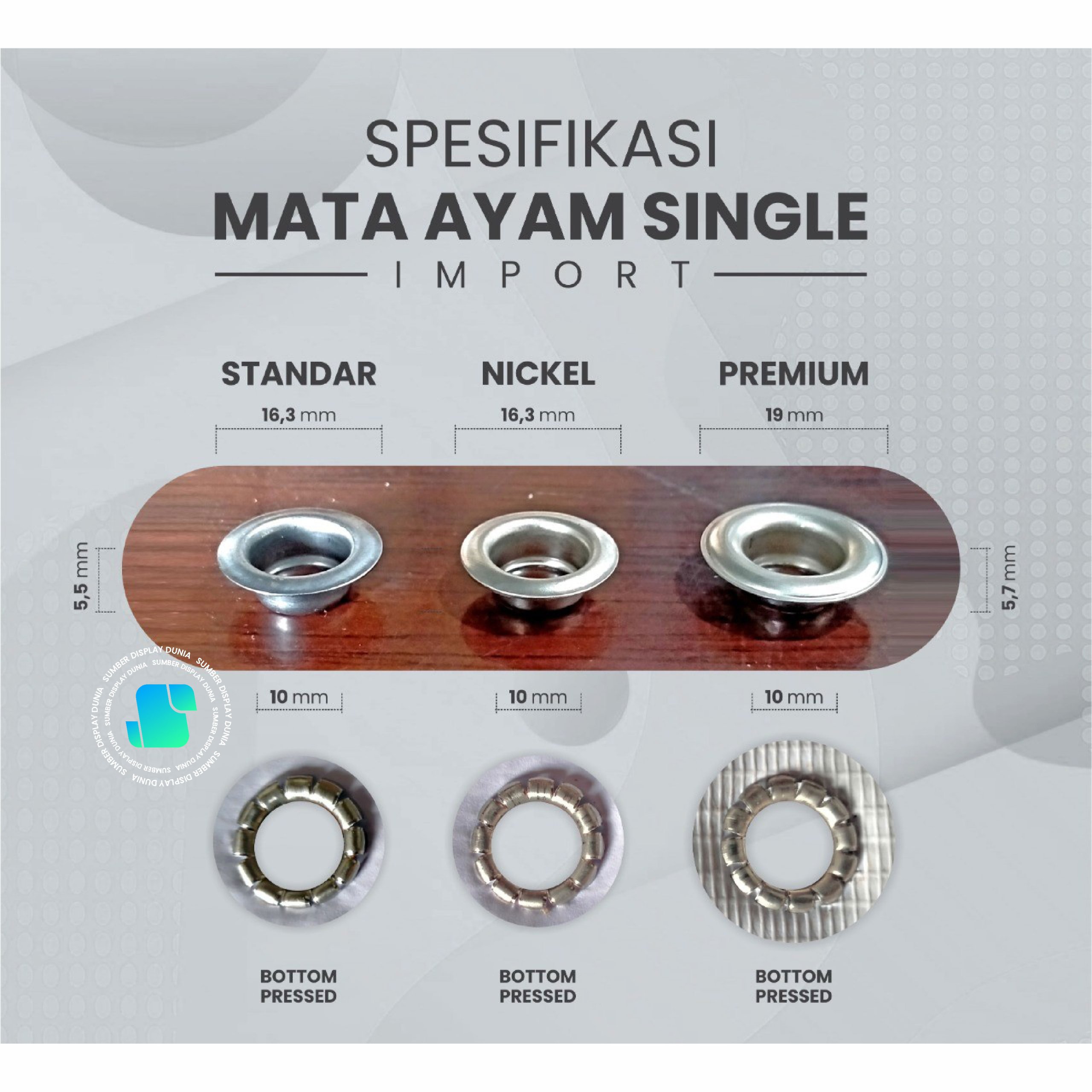 Mata Ayam Ring Spanduk Banner - Image 6