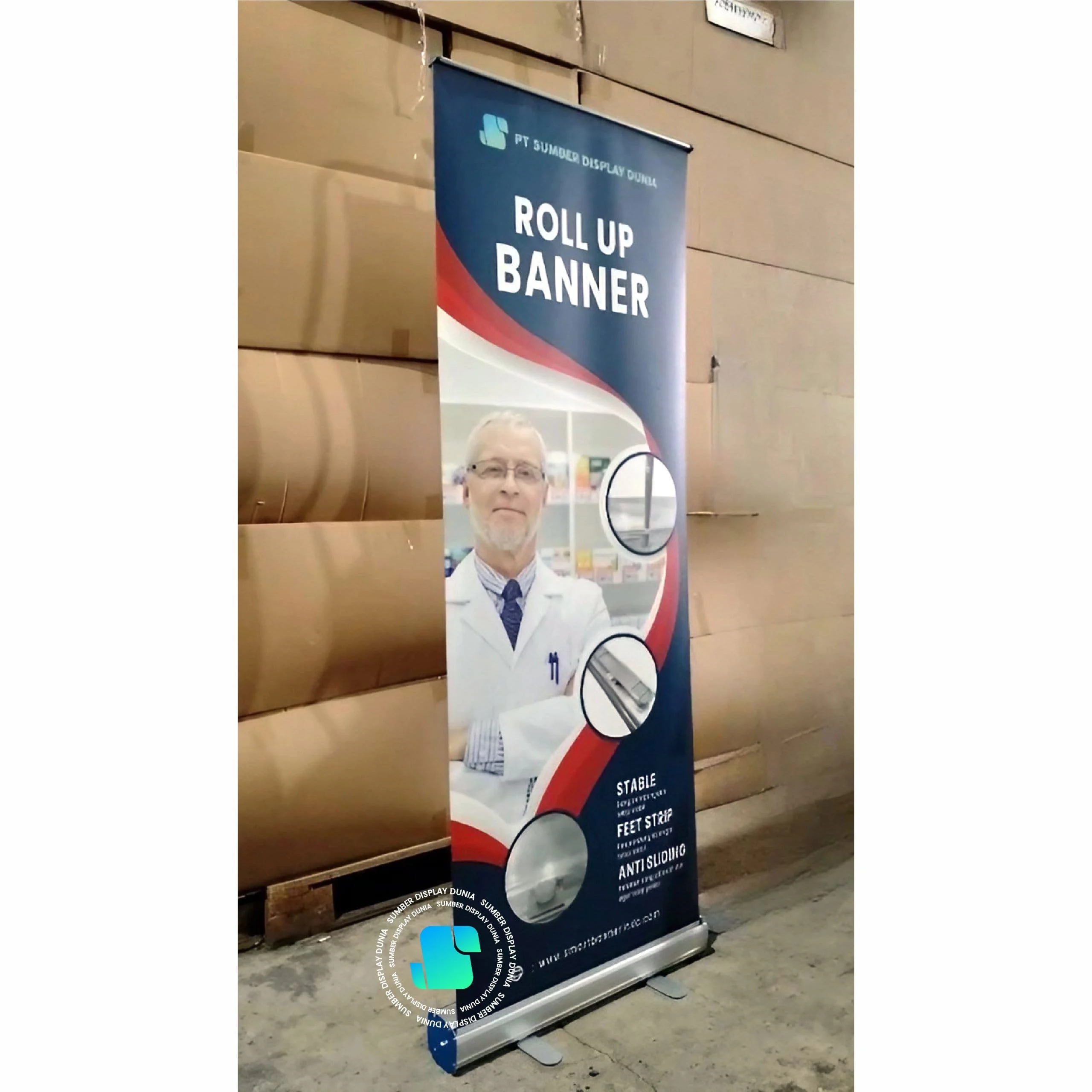 Roll Up Banner Aluminium Premium Import - S Display - Image 3