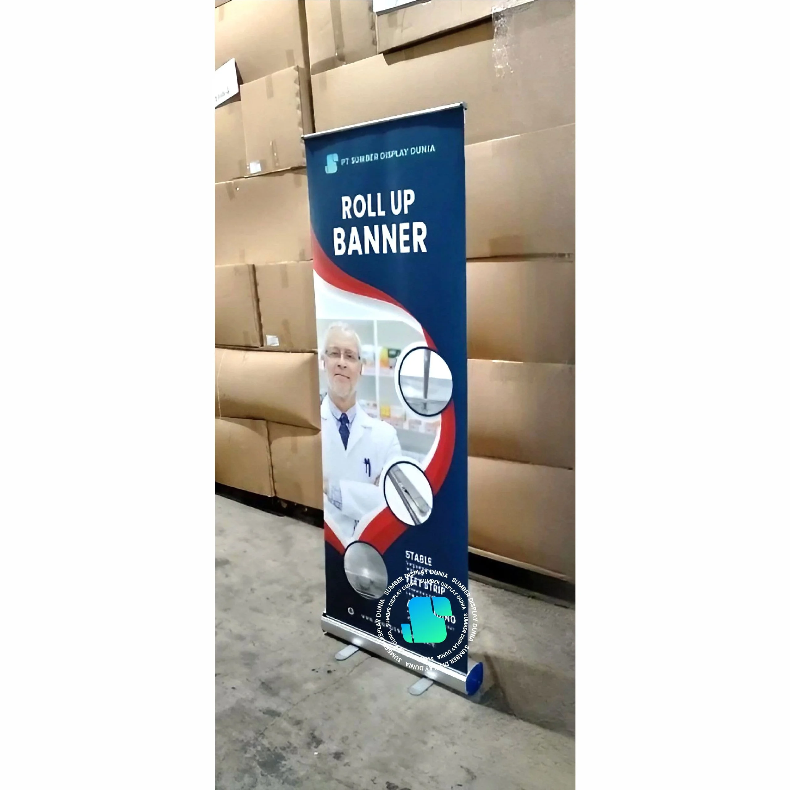 Roll Up Banner Aluminium Premium Import - S Display - Image 2