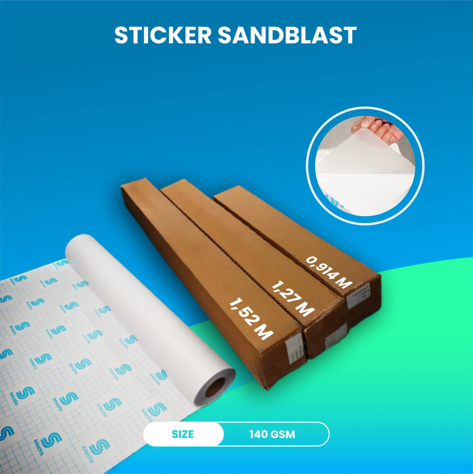 Sticker Sandblast